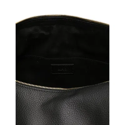 Apc A.p.c. Women Vera Leather Shoulder Bag In Black