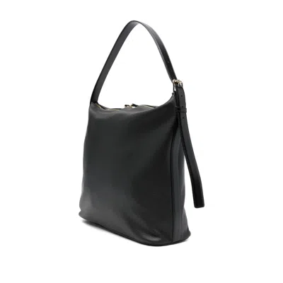 Apc A.p.c. Women Vera Leather Shoulder Bag In Black