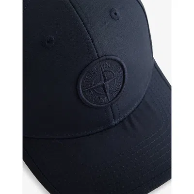 Stone Island Hat In Blue