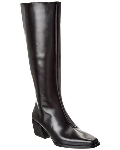 Rag & Bone Black Joni Knee High Tall Boots In Black