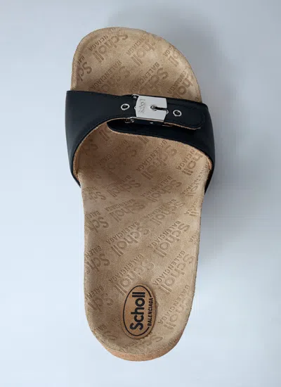 Balenciaga Scholl Collaboration Sandals Buckle Detail In Multi