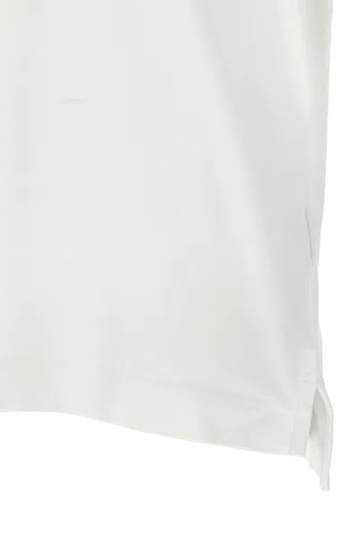 Canada Goose White Short-sleeve Polo Shirt With Traditional Collar In White