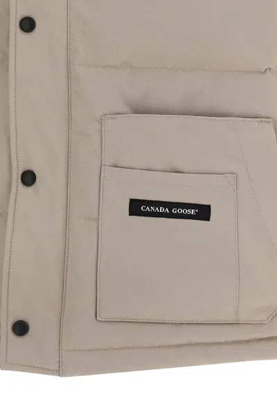 Canada Goose Freestyle Crew Quilted Padded Vest In Neutral
