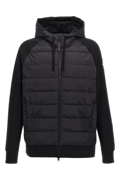 Canada Goose Huron Hybridge Jacket In Black