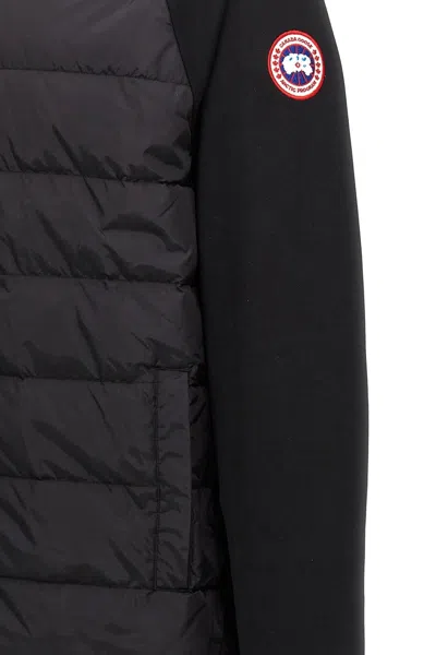 Canada Goose Huron Hybridge Jacket In Black