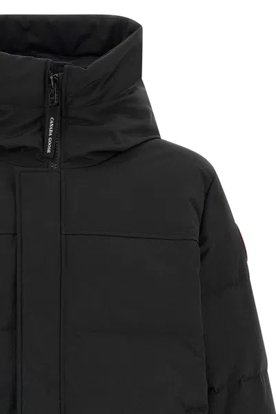 Canada Goose Macmillan Technical Fabric Parka In Black