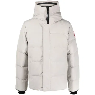 Canada Goose Macmillan Water Repellent 625 Fill Power Down Parka In White