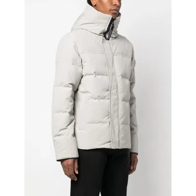 Canada Goose Macmillan Water Repellent 625 Fill Power Down Parka In White