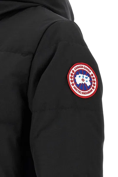 Canada Goose Shelburne Hooded Arctic-tech Parka In Black