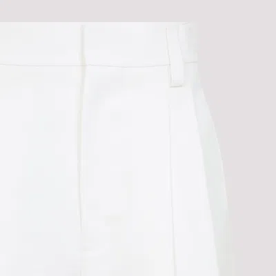 Carven Double-pleats Bermuda Shorts In Multi