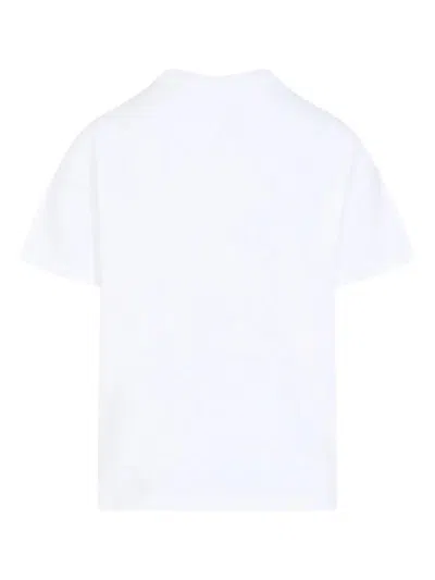 Casablanca Print T-shirt In White