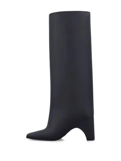 Coperni Bridge Boots In Rubber In Black