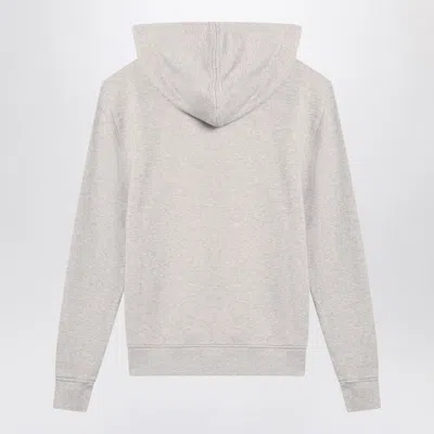 Ami Alexandre Mattiussi Ami Paris Ami Paris Grey Cotton Ami De Coeur Hoodie In Gray