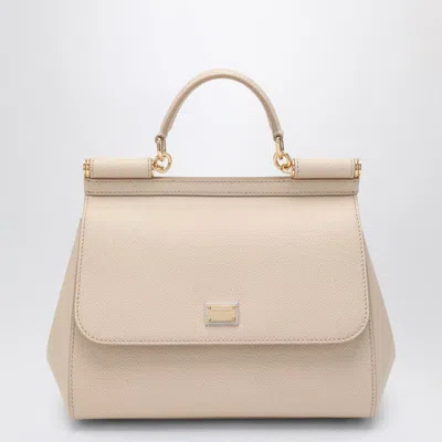 Dolce & Gabbana Large Sicily Hand Bag In Pink