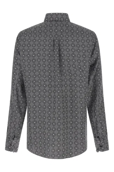 Dolce & Gabbana Private Wardrobe Long Sleeves Shirt In Gray