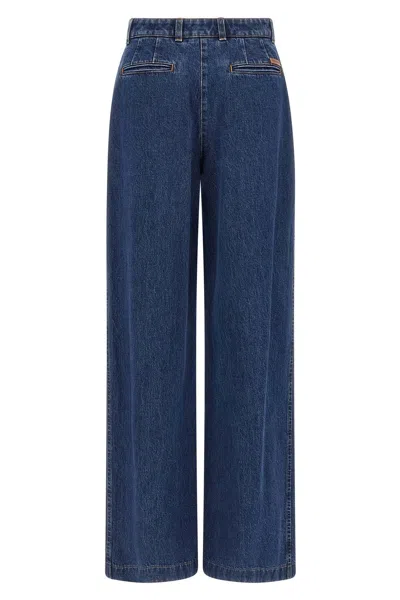 Dolce & Gabbana 'dolce' Waist Jeans In Black