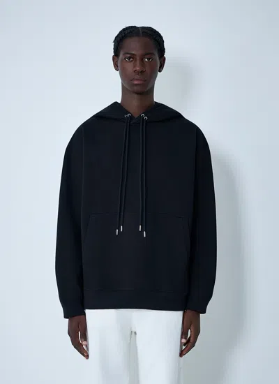 Dries Van Noten Drawstring Hooded Sweatshirt In Black