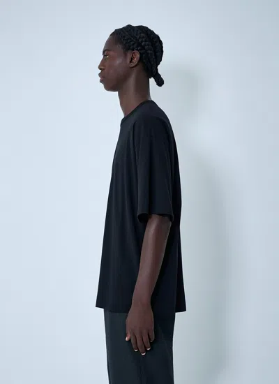 Dries Van Noten Essential Black T-shirt Crafted From Premium Cotton In Black