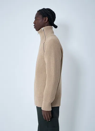 Dries Van Noten Men Knit Cardigan In Neutral