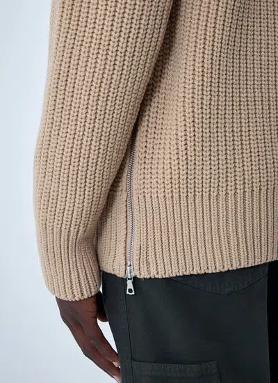Dries Van Noten Men Knit Cardigan In Neutral