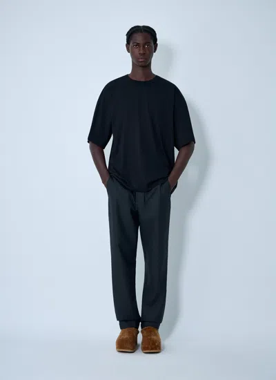 Dries Van Noten Men Tailored Wool Pants In Green