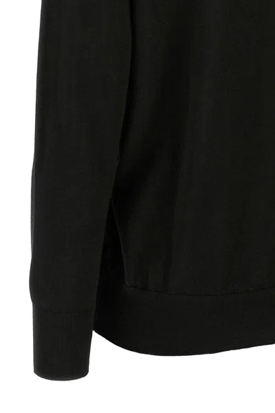 Dries Van Noten Tuomas V-neck Wool Sweater In Black