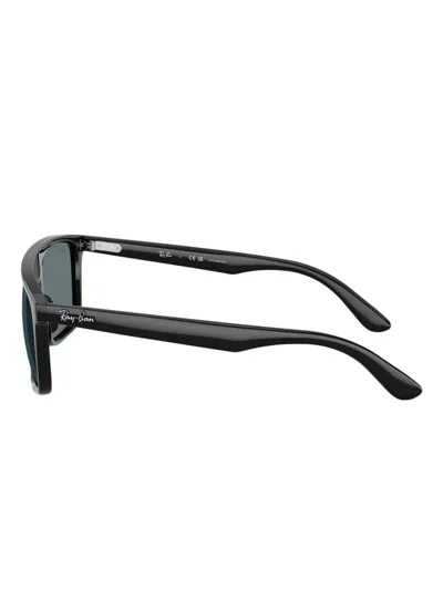 Ray Ban Ray-ban 55mm Polarized Square Sunglasses In Black