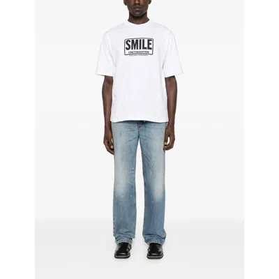 Dsquared2 Dsquared White Cotton Dsquared X Magliano T-shirt In White