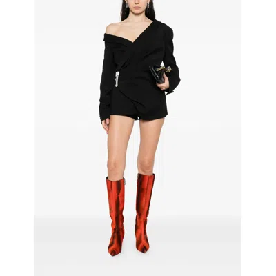 Giuseppe Di Morabito Blazer With Safety Pin In Black