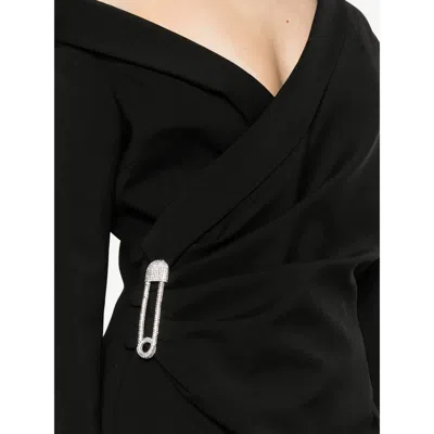Giuseppe Di Morabito Blazer With Safety Pin In Black