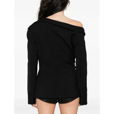 Giuseppe Di Morabito Blazer With Safety Pin In Black