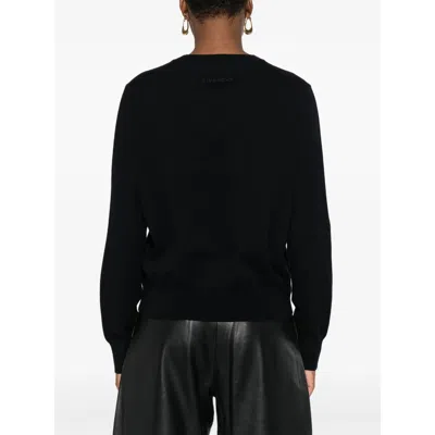 Givenchy Long-sleeved Cashmere Sweater. In Black
