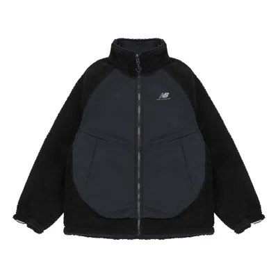 New Balance Sports Warm Reversible Jacket 'white Black'