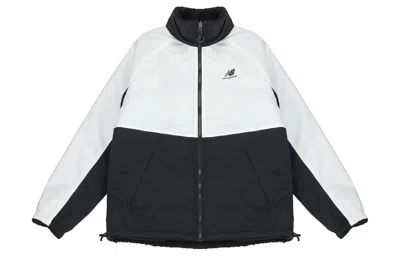 New Balance Sports Warm Reversible Jacket 'white Black'