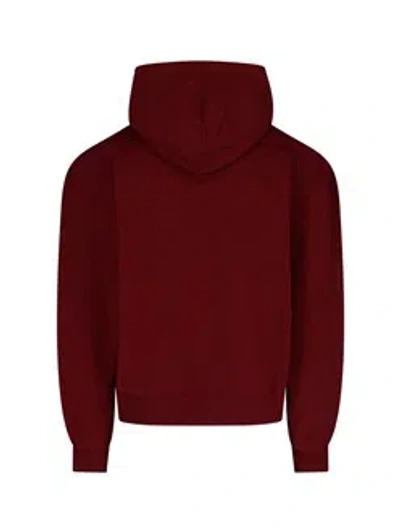 Gucci Hooded Sweatshirt Kangaroo Pocket In Red