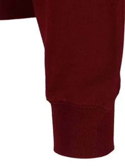 Gucci Hooded Sweatshirt Kangaroo Pocket In Red