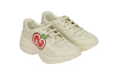 Gucci (wmns)  Rhyton Gg Sneakers 'cream White' In Multi