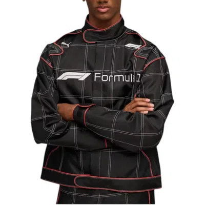 Puma F1 Lifestyle Racing Jacket In Black