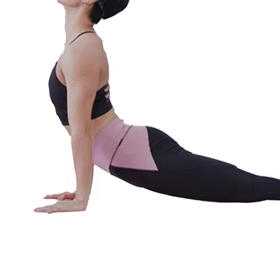 Puma (wmns)  Studio Lace High Waist 7/8 Leggings 'pink' In Black
