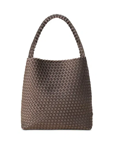 Naghedi Nomad Medium Hobo Bag In Brown