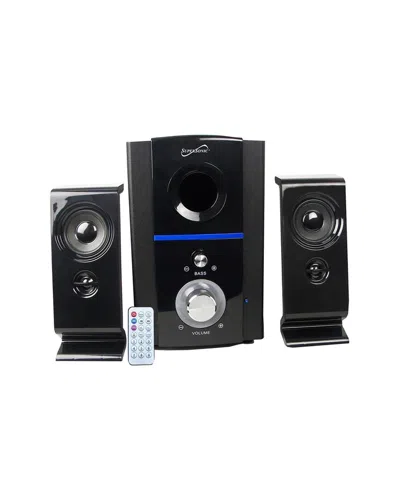 Supersonic Bluetooth Multimedia Speaker System In Black