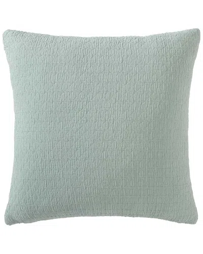 Nautica Wave Texture Turquoise Decorative Pillow In Green