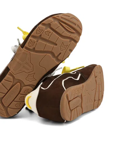 Naked Wolfe Adored Suede Sneaker In Brown