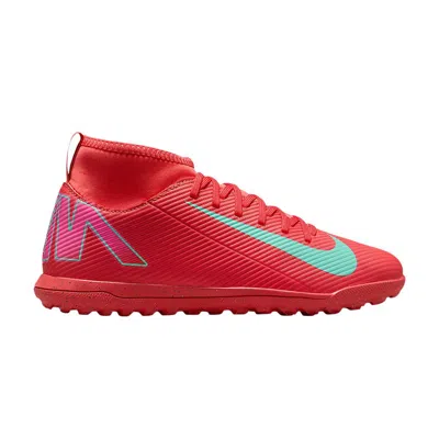 Pre-owned Nike Mercurial Superfly 10 Club Tf Gs 'mad Energy Pack' | Red | Kid's Size 6