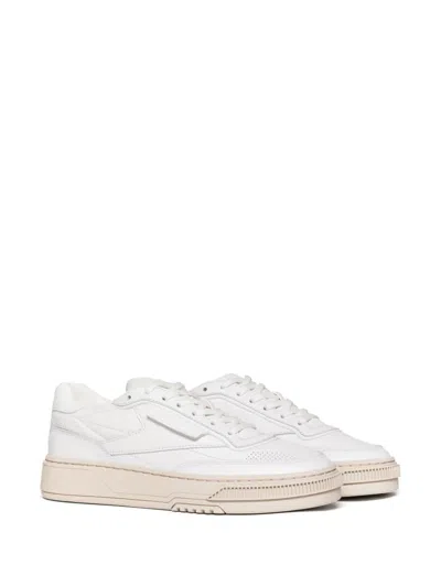 Reebok Club C Leather Sneakers In White