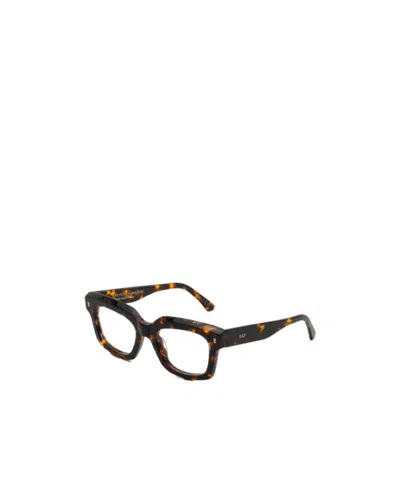 Retrosuperfuture Geometric Frame Plain Mirror In Black