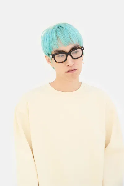 Retrosuperfuture Geometric Frame Plain Mirror In Black