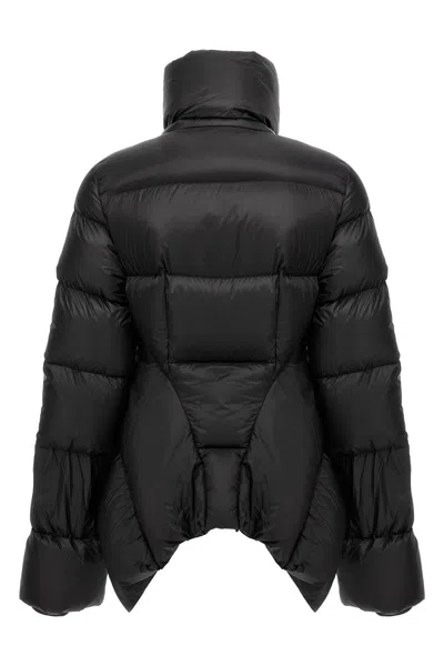 Rick Owens Woman Black Jackets In Black
