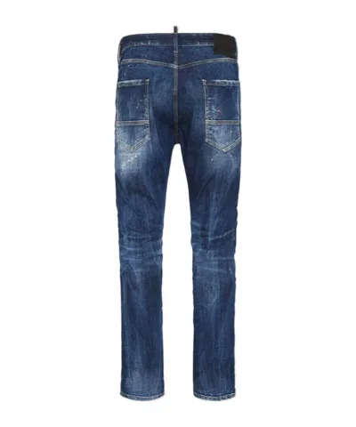 Dsquared2 Cool Guy Stretch Denim Jeans In Blue