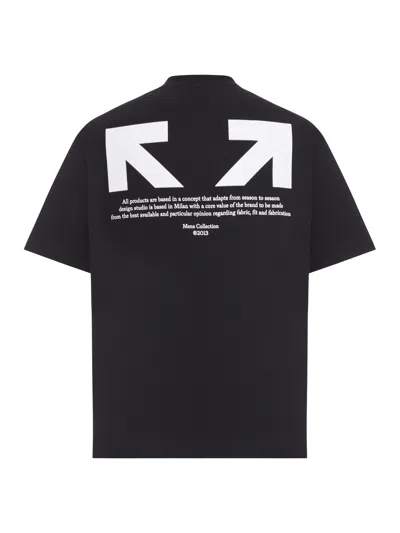 Off-white Black Cotton T-shirt